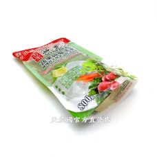 [台灣農特]古寶無患子蔬果碗盤洗潔液補充包(綠茶萃取800g)*1包