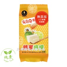 [台灣農特-富強森]強森先生蜂蜜檸檬蒟蒻Q凍160g*1袋