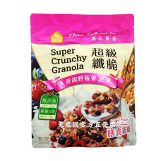 [天農國]蕎拉燕麥超級纖脆(香甜野莓果250g全素)*1密封袋
