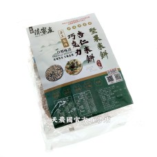 [天農國]陳家庄巧克力杏仁米餅(獨立包裝18g*8片)*1袋