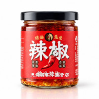 [天農國]鵝油先生鵝油辣椒醬240g*1玻璃罐