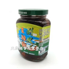 [台灣農特-埔里農會]埔里鎮農會剝皮辣椒(全素360g)*1玻璃罐