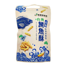 [天農國-壽豐農會]壽豐鄉農會鯛魚酥(原味75g)*1袋