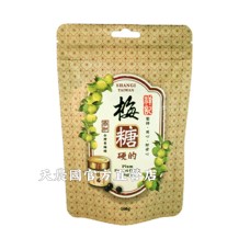 [台灣農特]祥記梅糖-硬的80g*1袋