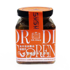 [天農國]醫生日記海米菇菇鵝油醬醬拌200g*1玻璃罐