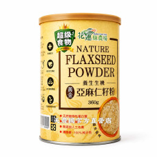 [天農國]花蓮綠農場黃金亞麻仁籽粉360g*1罐